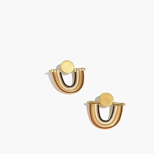 Madewell Enamel Rainbow Earrings